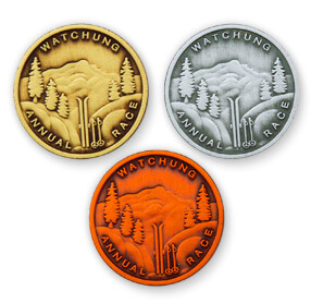 One Custom Lapel Pin Design with Three Different Looks