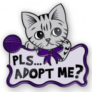 Celebrate National Adopt a Cat Month with Custom Lapel Pins