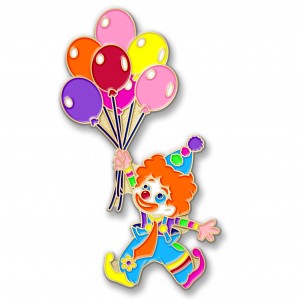 National Clown Week Custom Lapel Pins
