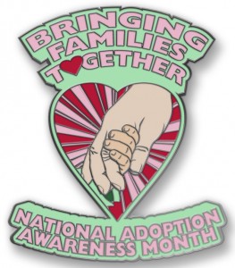 National Adoption Awareness Month Custom Lapel Pins for Your Adoption Event