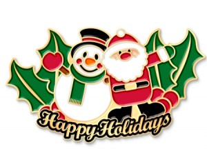 Custom Lapel Pins to Commemorate Each Year's Holiday Season