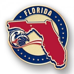 Celebrate Your State with a Custom Lapel Pin for Your Holiday Event or Company Get-Together