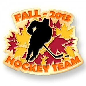 Create Fall Hockey Trading Pins for Your Local Hockey Team