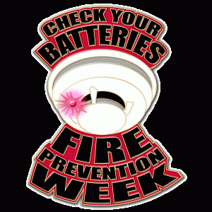 Fire Prevention Week Custom Lapel Pins