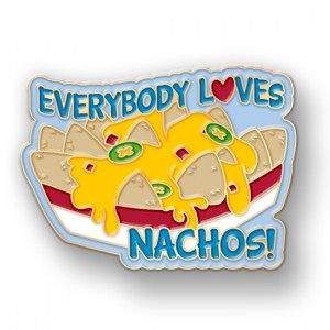Create Custom Lapel Pins in Celebration of International Nacho Day