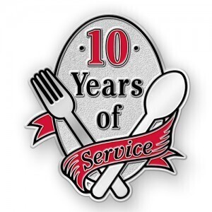 Restaurant Franchises Incorporate Lapel Pins into Their Company to Promote Awards and Gifts for Hard Work