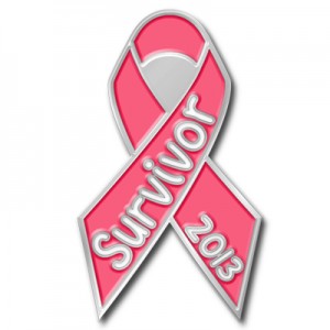 Custom Ribbon Pins for Cancer Survivors and Family