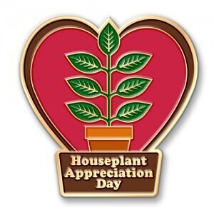 Houseplant Appreciation Day Custom Lapel Pins for Your Greenhouse
