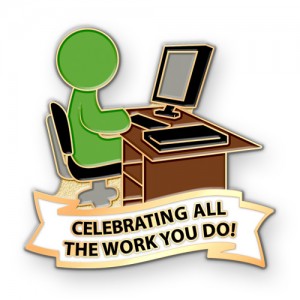 Celebrate Administrative Professional's Week with a Custom Lapel Pin Gift