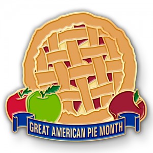 Grab a Piece of Pie and a Custom Lapel Pin During Great American Pie Month