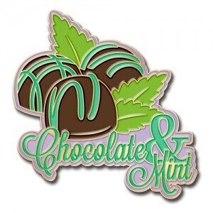 National Chocolate Mint Day is February 19th, Celebrate with Custom Lapel Pins