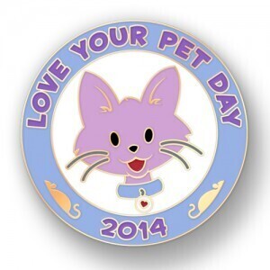 Love Your Pet Day Custom Lapel Pins
