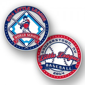 Create Custom Challenge Coins to Commemorate a Baseball or Softball Tournament