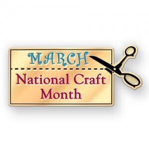 National Craft Month Custom Lapel Pins