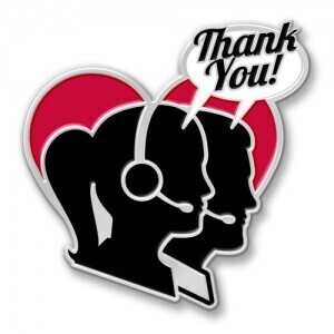 Celebrate Customer Service Week in October with a Custom Lapel Pin Gift