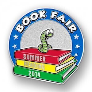 Children Love School Book Fair Custom Lapel Pins