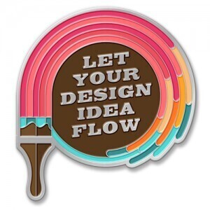 Reward Customers of Your Art Supply Store with a Gift of a Custom Lapel Pin