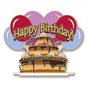 Custom Lapel Pins Make Great 40th Birthday Party Favors