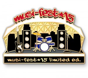 Create a Custom Lapel Pin to Sell at Your Music Festival Event