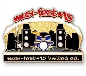 Create a Custom Lapel Pin to Sell at Your Music Festival Event