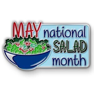 Celebrate National Salad Month with Custom Lapel Pins