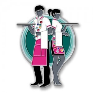 Restaurant Staff Celebrate National Waiters and Waitresses Day with Custom Lapel Pins