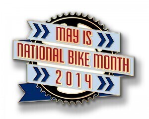 National Bike Month Custom Lapel Pins Celebrate a Favorite Pastime of Many