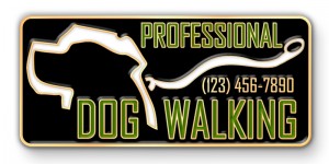 Advertise Your Dog Walking Business with Custom Lapel Pins