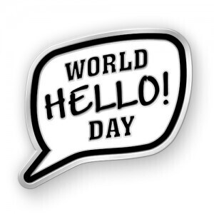 Create Custom Lapel Pins for World Hello Day