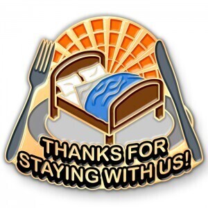 Create Custom Lapel Pins for Your Bed and Breakfast Guests