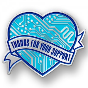 Create Custom Lapel Pins for Techie’s Day in October