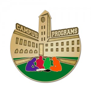 Promote Your Campus Programs with Custom Lapel Pins