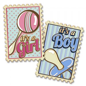 Custom Birth Announcement Pins Make Great Keepsakes