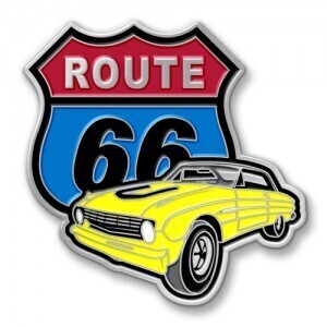 Custom Route 66 Lapel Pins Make Every Trip Complete