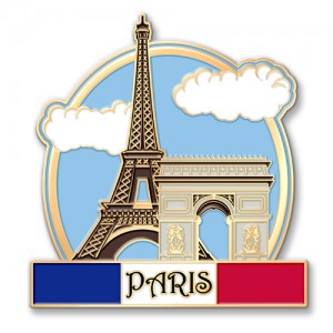 Create Custom Lapel Pins for Your Trip to Paris, France