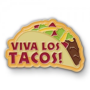 Create Custom Lapel Pins for Your National Taco Day Celebration