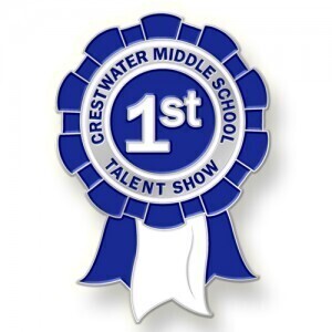 Create Talent Show Lapel Pins for Contestants and the Audience to Wear