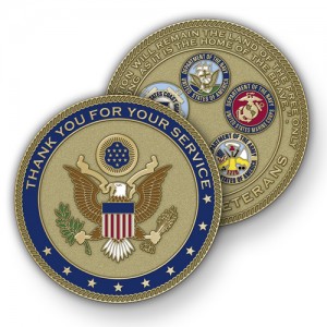 Create Custom Challenge Coins for Veteran’s Day