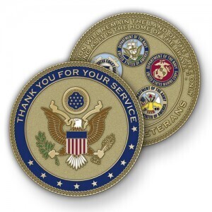 Create Custom Challenge Coins for Veteran’s Day