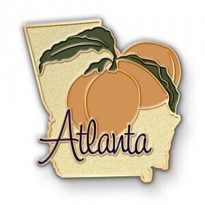 Create Custom Lapel Pins for Your Atlanta, Georgia Convention