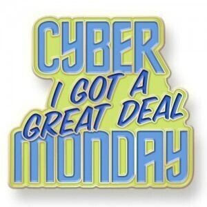 Send Custom Lapel Pins to Customers That Make Purchases on Cyber Monday