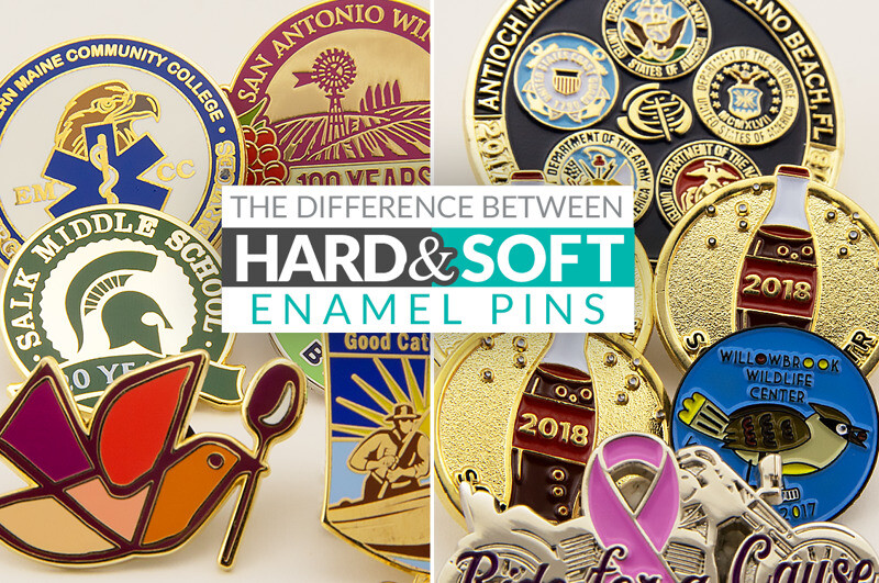 The Difference Between Hard and Soft Enamel Pins