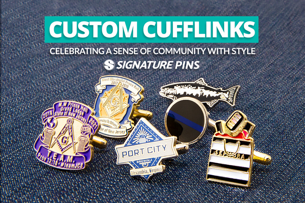 Custom Cufflinks: Celebrating a Sense of Community With Style