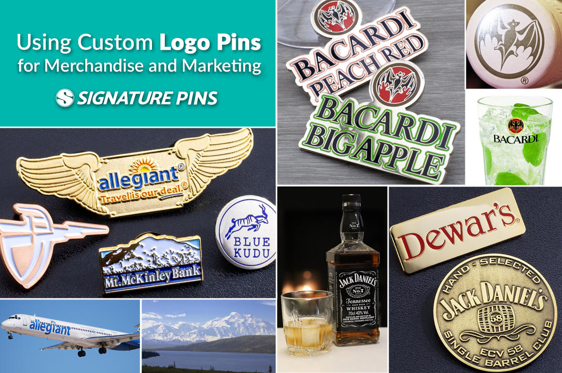 Using Custom Logo Pins for Merchandise and Marketing
