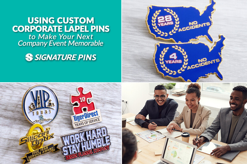 Using Custom Corporate Lapel Pins to Make Your Next Company Event Memorable