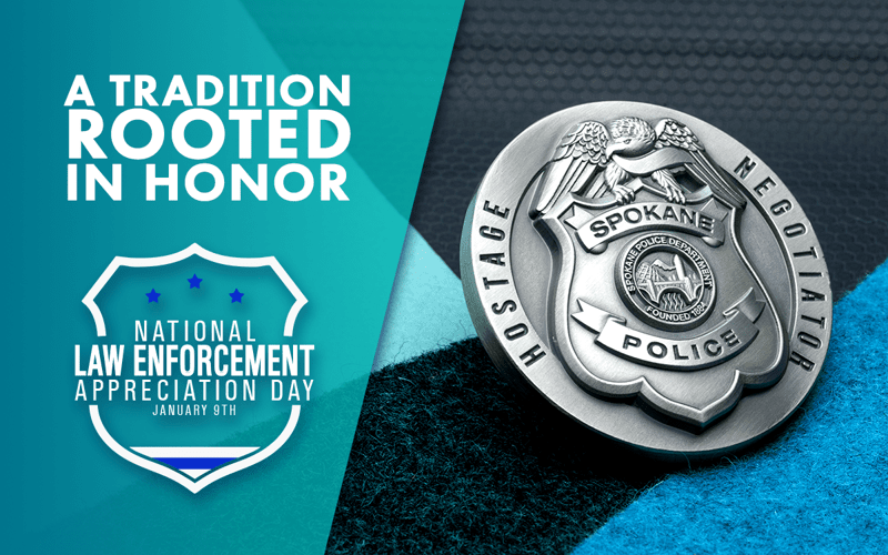 Commemorating Service: Challenge Coins for Law Enforcement Appreciation Day