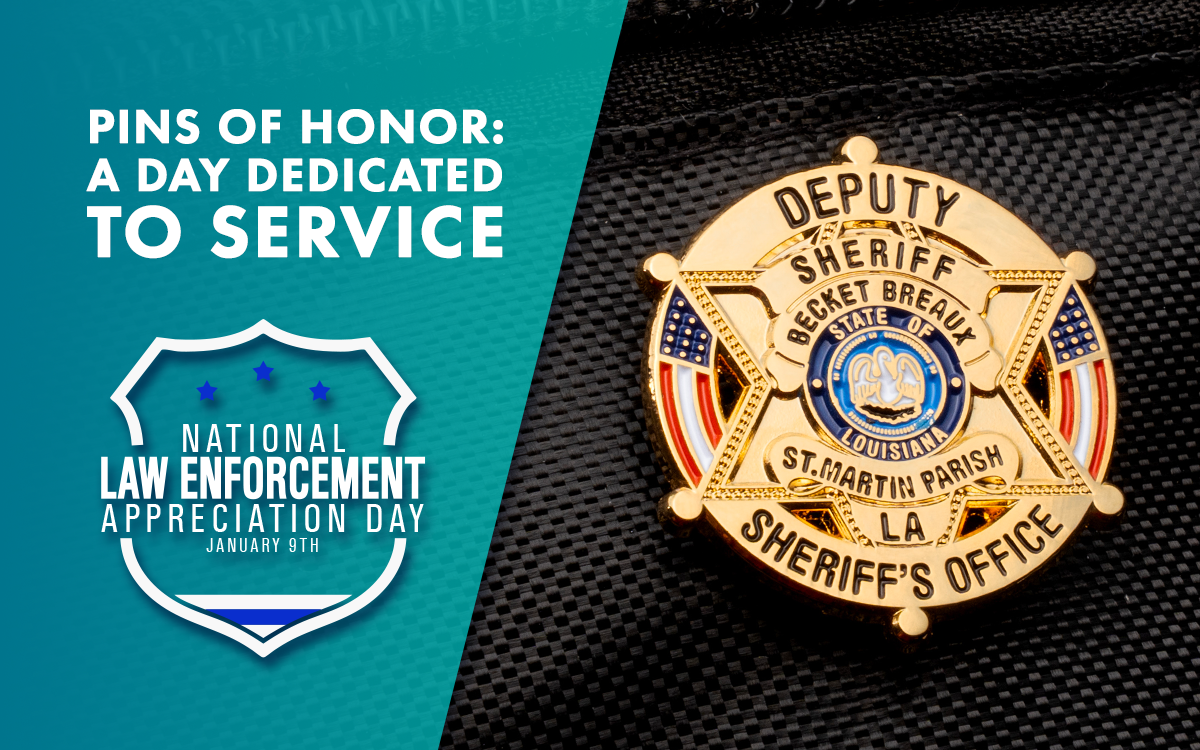 Pins of Honor: How Law Enforcement Appreciation Day Inspires Recognition